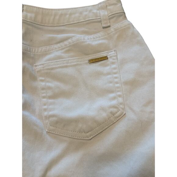 Michael Kors White mini skirt | sailor buttons | nautical | preppy chic | size 8 - Picture 4 of 7